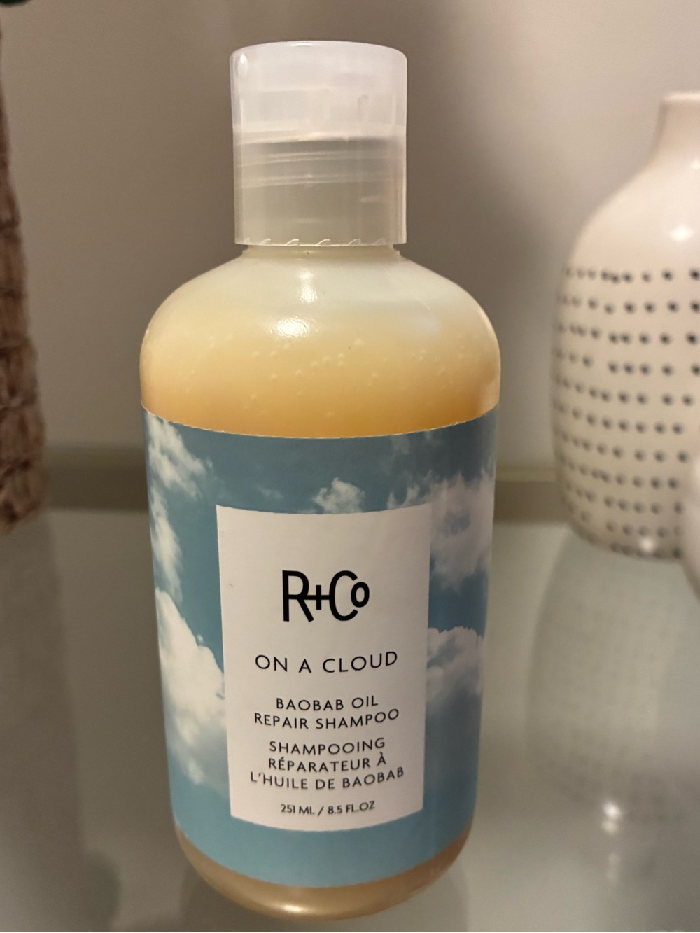 R+Co On A Cloud Baobab Oil Repair Shampoo 8.5oz New